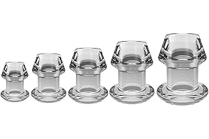 Hollow Butt Plug Hollow Anal Plug Tunnel Plug Silicone Hollow Tunnel Butt...