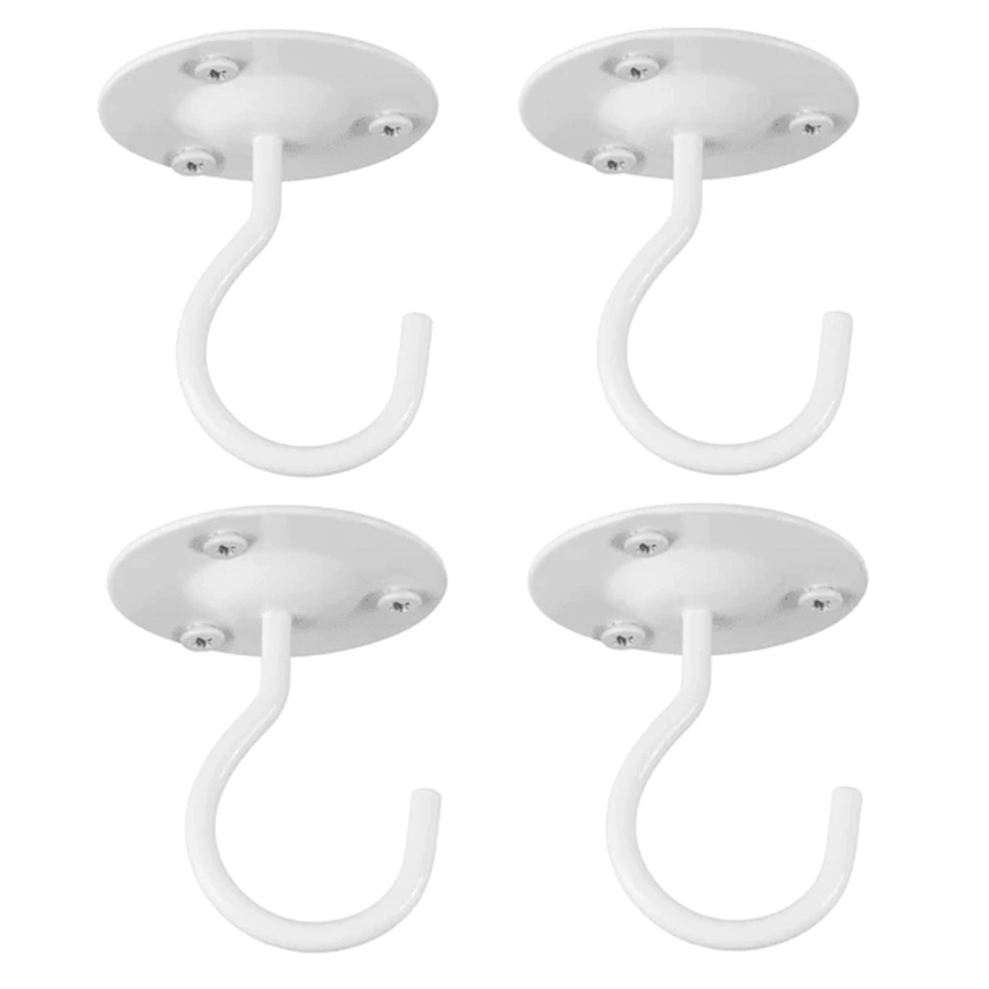 Monarch Abode 20045 Wall Mount Plant Hook Premium Metal Decorative Hanging Bracket for Plants Bird Feeders Planters Home Decor Ceiling Hook, Heavy