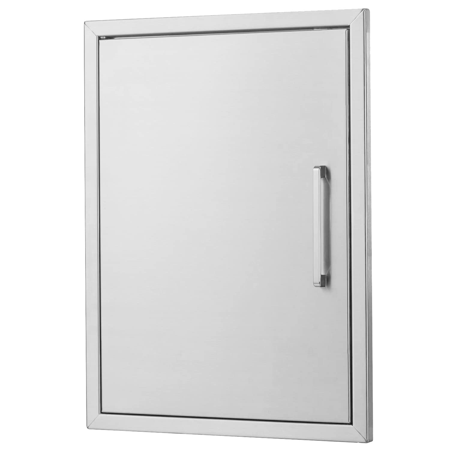 Porta barbecue in acciaio inox,50,8 cm x 68,6 cm verticale singola porta di accesso,Montaggio a filo per BBQ Island