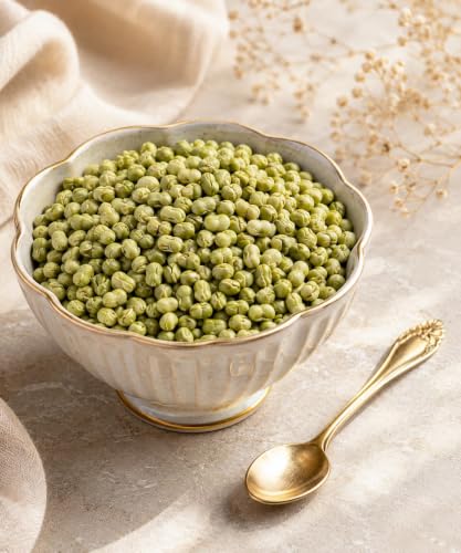 Image of Kitchen Jungle Roasted Edamame 1kg | VALUE PACK | High Protein Snack (46%) | No Added Oil | Rich in Fibre | Roasted Green Soybeans | Vegan & Gluten Free