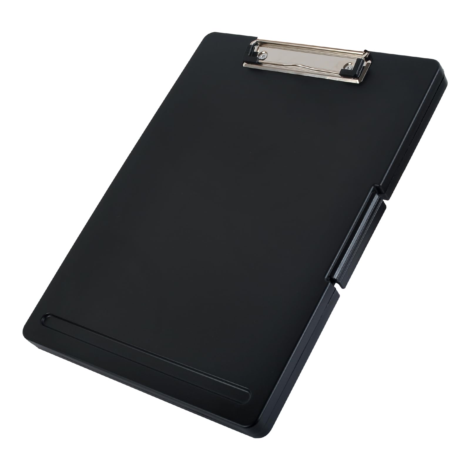 A4 Clipboard Folder with Storage,Nursing Clipboard with Hanging Hole,Great for Doctor Nurse,Painter,Coach (Black)