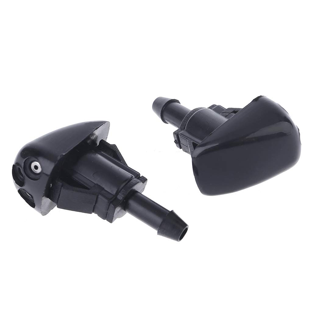 GTYLF Front Windshield Wiper Arm Washer Nozzle Sprayer Unit with Wiper Water Sprayer Washer Bonnet