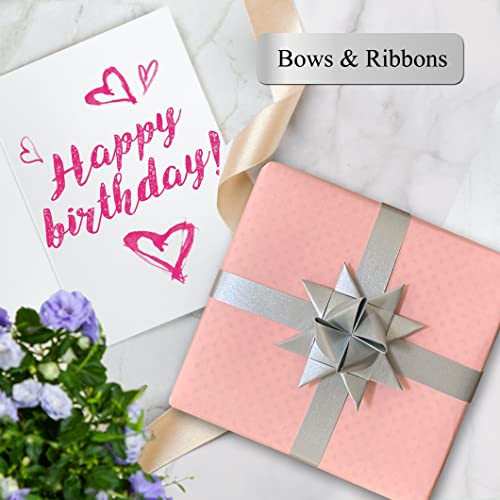 Metallic Paper Strips For Weaving Projects (Single Color Packs). Paper Strips For Moravian Stars, German Stars And Froebel Stars. 50 Strips Per Pack. (3/4 Inch, Metallic Silver) #TOP5