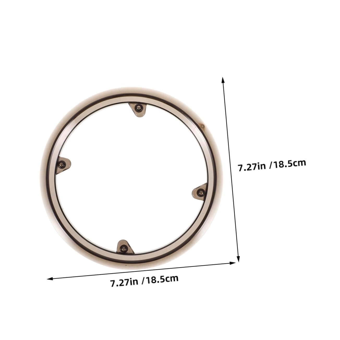 Hemoton Bicycle Chainring Guard 4-Hole/Road Bike Chainring Covers PVC Quick Installation Fashion Look