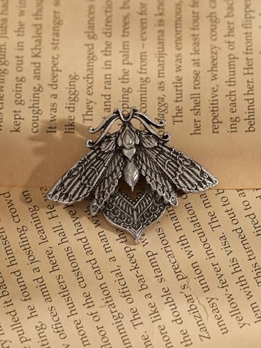 Image of HAQUIL Vintage Butterfly Moth Pins Gothic Hawkmoth Brooch