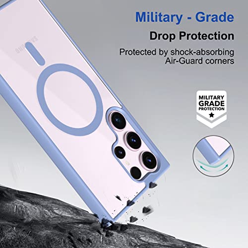 Image of Zapcase Back Case Cover for Samsung Galaxy S26 Ultra 5G | Compatible for Samsung Galaxy S26 Ultra 5G Back Cover | Scratch-Resistant Back Cover | Sierra Blue