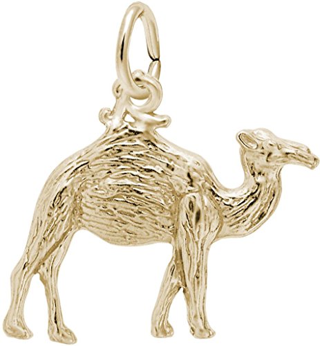 Rembrandt Camel Charm - Metal - Gold-Plated Sterling Silver