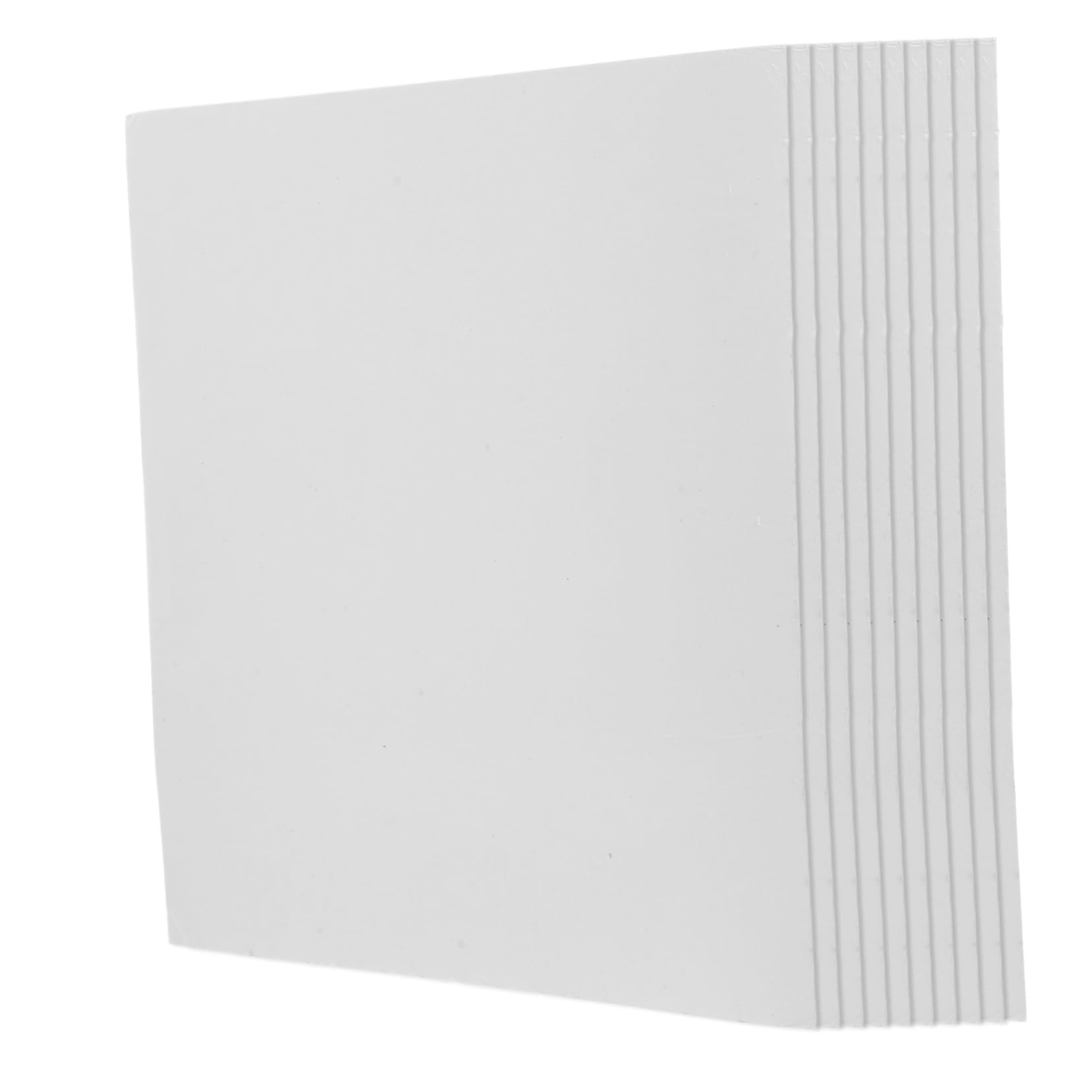 Papel de Filtro Cualitativo para Laboratorios 10 Uds 30x30 Cm | Blanco, Papel de Alta Absorción, Filtración de Agua y Separación Rápida de Impurezas y Aceites