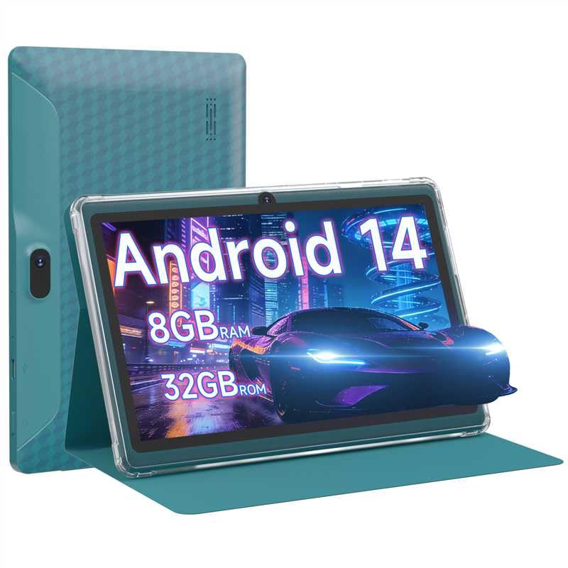 Tablet Android 14, Tablets 10 inch 8GB RAM+ 64GB ROM+ 1TB