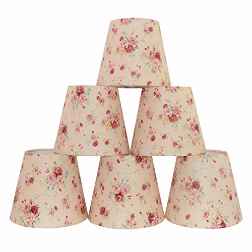 Doooitlight set di 6 paralumi a clip per lampade e...