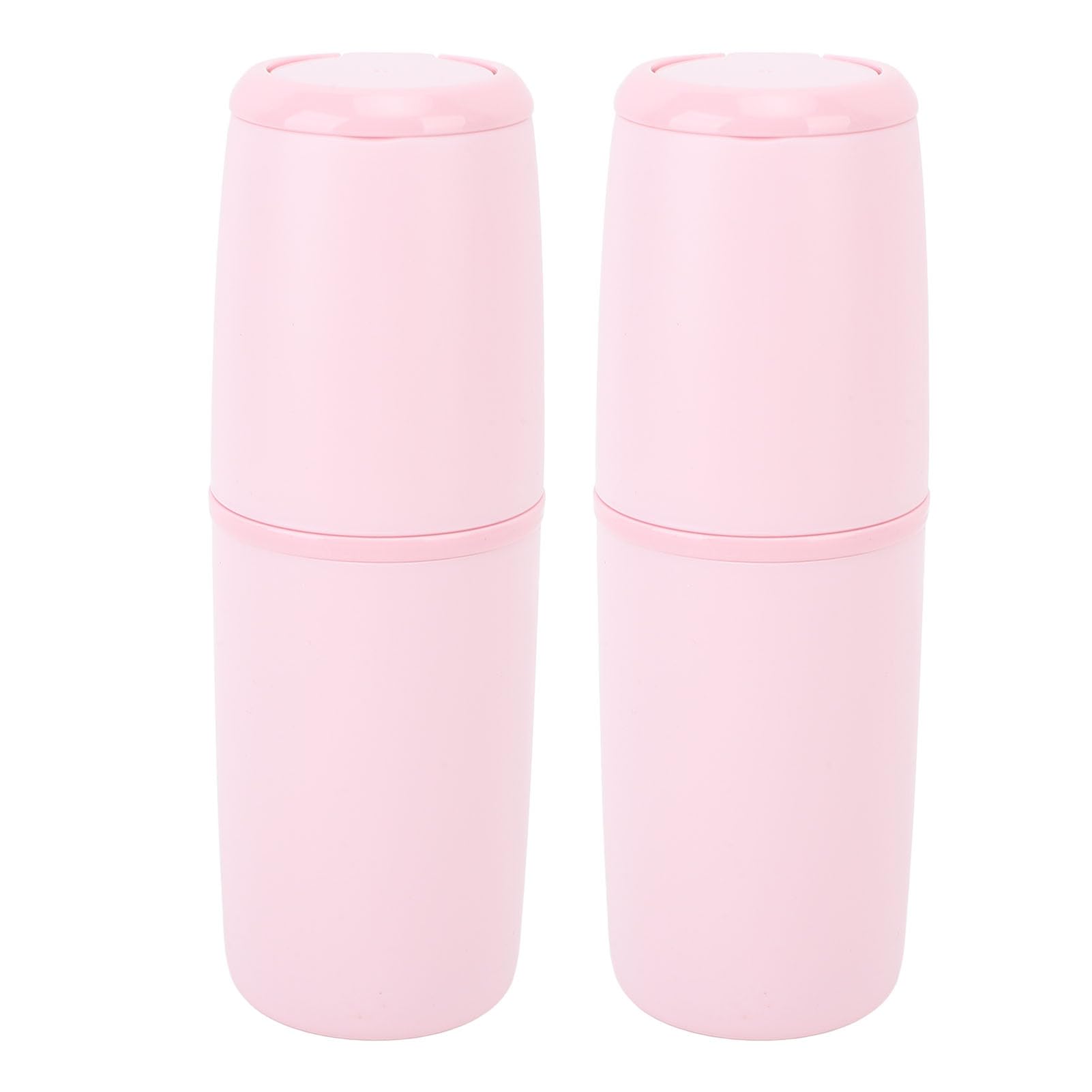 Cocoarm Custodia da Viaggio per Spazzolino da Denti, Portaspazzolino da Viaggio in Plastica con Contenitore per Dentifricio, Design Leggero e Portatile, Protezione Igienica, Organizer Multiuso per