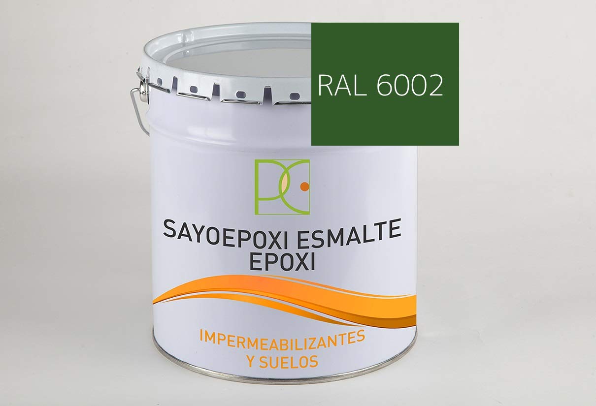 COLAMINA PINTURA EPOXI 2 COMP. PARA SUELOS COLOR VERDE 6 KG (4 kg. base + 2 kg. catalizador)