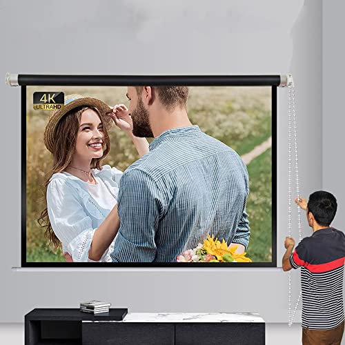 Pantalla manual para proyector portátil de 60 pulgadas miniatura 2