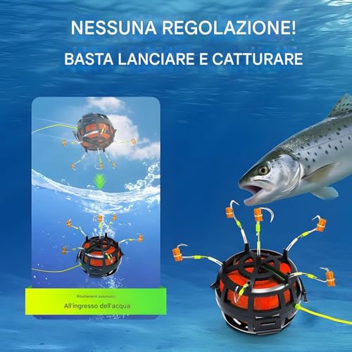 Cage pour appâts et distributeur de granulés eau douce carpe truite - 2