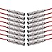 ENA Red 7mm Spark Plug Wires Set Compatible with Mercedes-Benz E55 CLK55 ML55 G55 SL55 CL55 CLS55 SLK55 C55 S55 AMG ML500 G500 E430 S500 CLK430 1998-2010 4.3L 5.0L V8 Replacement for 55768 Set of 16