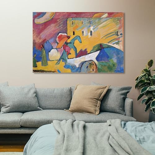 Kandinsky Improvisation 3 impression sur toile grand format luxe