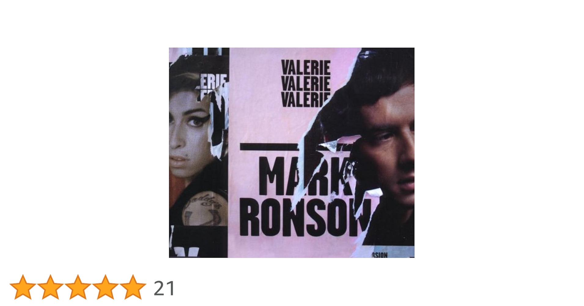 Valerie by Mark Ronson, Amy Winehouse: Amazon.co.uk: CDs & Vinyl
