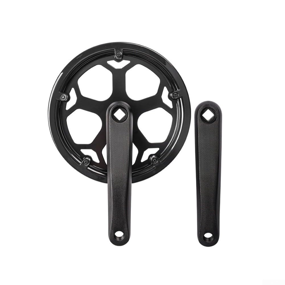 Juego Bielas 48T Aluminio Ligero con Cubrepolvo