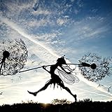 🧚‍♀️【Einfache Installation】: Stecken Sie den Pfahl einfach in den Boden oder Boden. Wenn Sie das Produkt erhalten, kann es aufgrund des Transports leicht verformt werden, bitte stellen Sie es von Hand auf den besten Zustand ein. garten deko miniatur garten dekoration figuren gartendeko figuren für außen groß deko outdoor blumentopf deko puppenhaus figuren dekoration garten feen figuren garten figuren deko gartenset gartenzubehör blumen für garten blumentopf garten miniatur figuren dekoblume