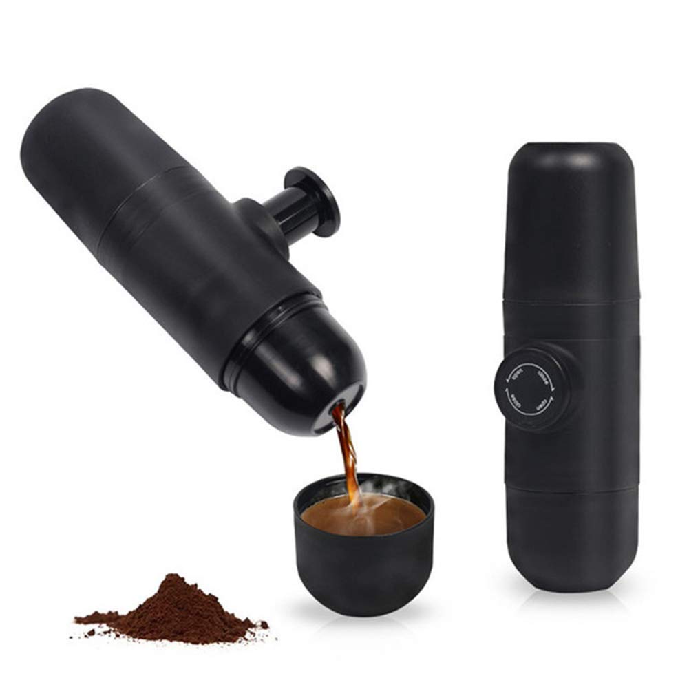 Amazon.co.jp: ポータブルコーヒーマシン、旅行アウトドアミニハンド