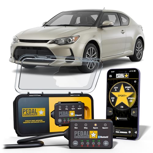 PEDAL COMMANDER for Scion tC 2011-2016 Throttle Response Controller - Plug-and-Play, 4 Driving Modes, Throttle Controller Performance Parts, App Control, tC Accessories