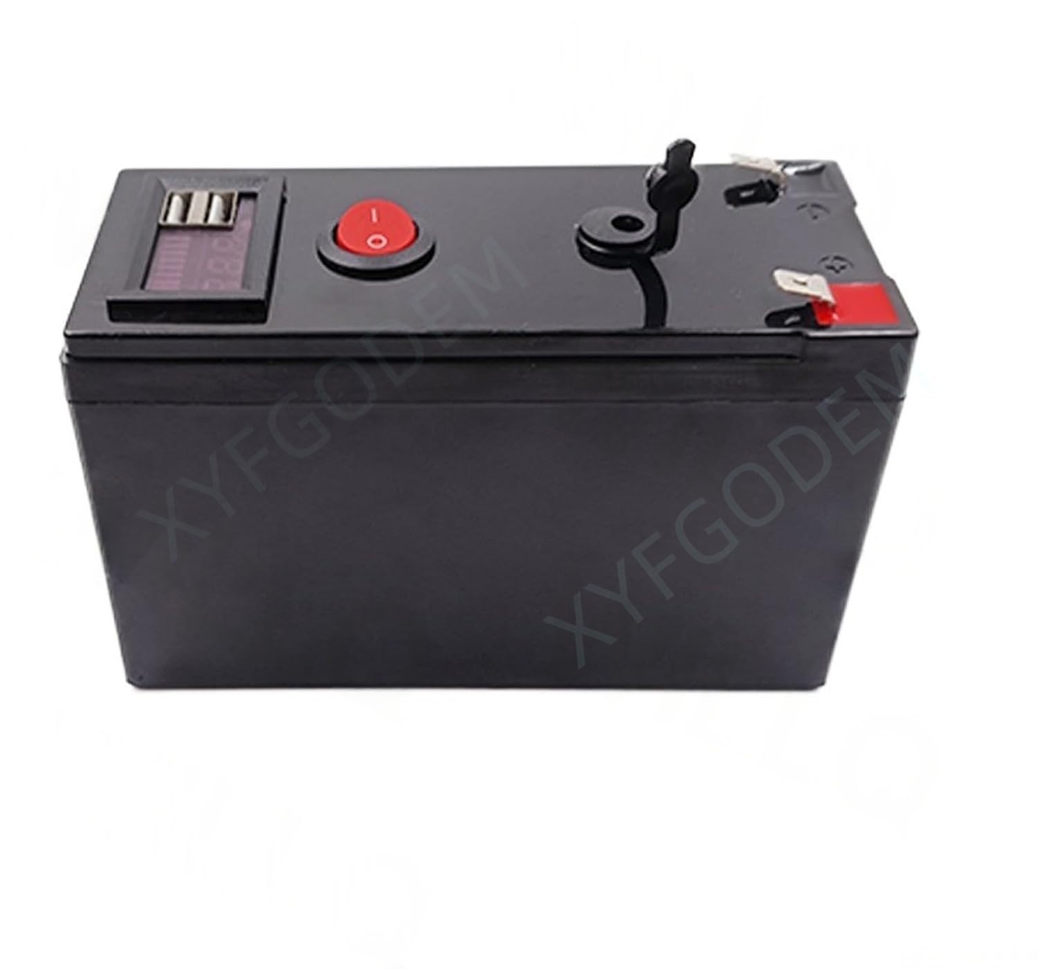 Batería Litio 12 voltios 6Ah 8Ah 10Ah Recargable Iones con Sistema de gestión (BMS) para patinetes Infantiles iluminación Emergencia y Kits Repuesto para Luces solares