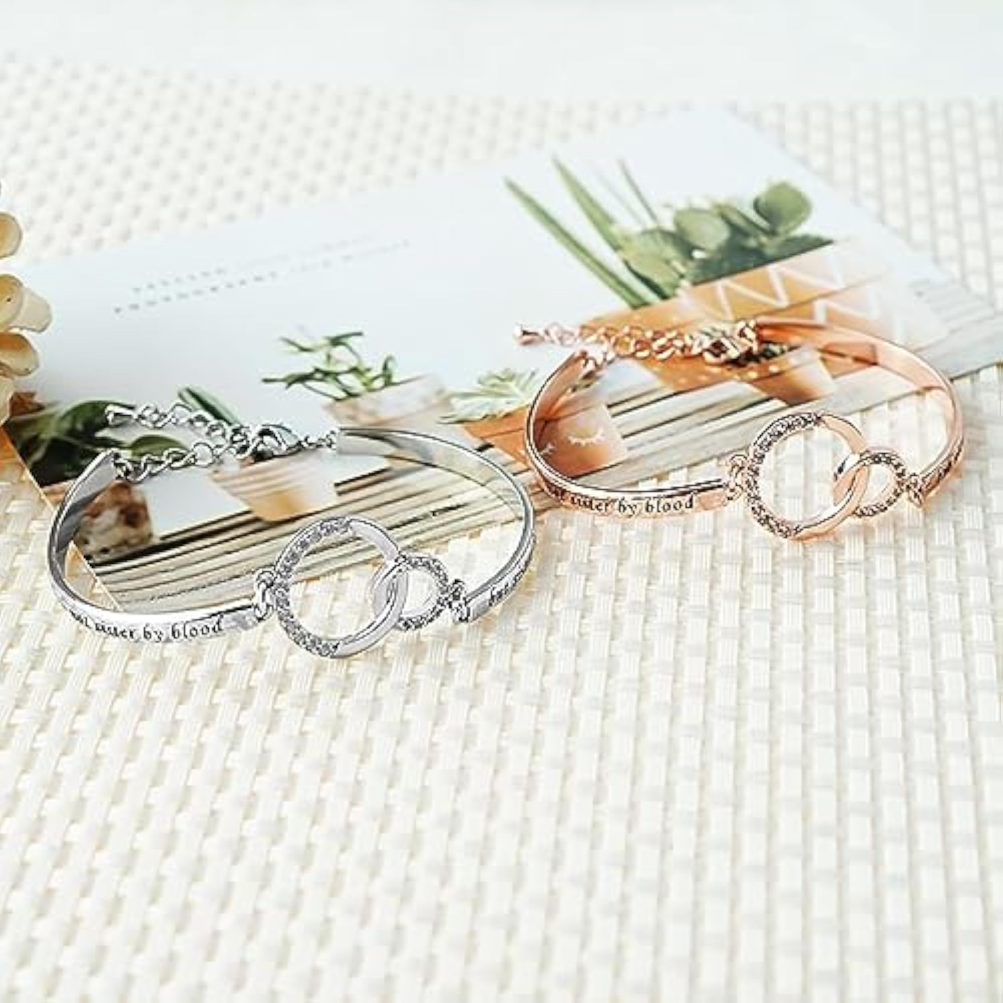 Friendship Cuff Bangle Bracelet, Best Friend Gift