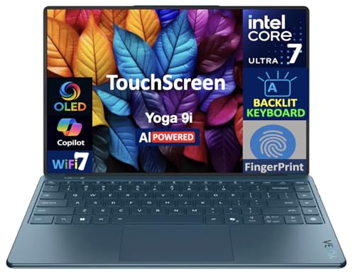 Image of Lenovo Yoga AI Powered Laptop 14.0 inch Touchscreen OLED 4K Display (Intel Ultra 7-258V, 32GB LPDDR5X, 2TB M.2 PCIe SSD, Intel Arc 140V, Backlit KB, Fingerprint, Win 11 Home) w /DKZ USB Port Expander