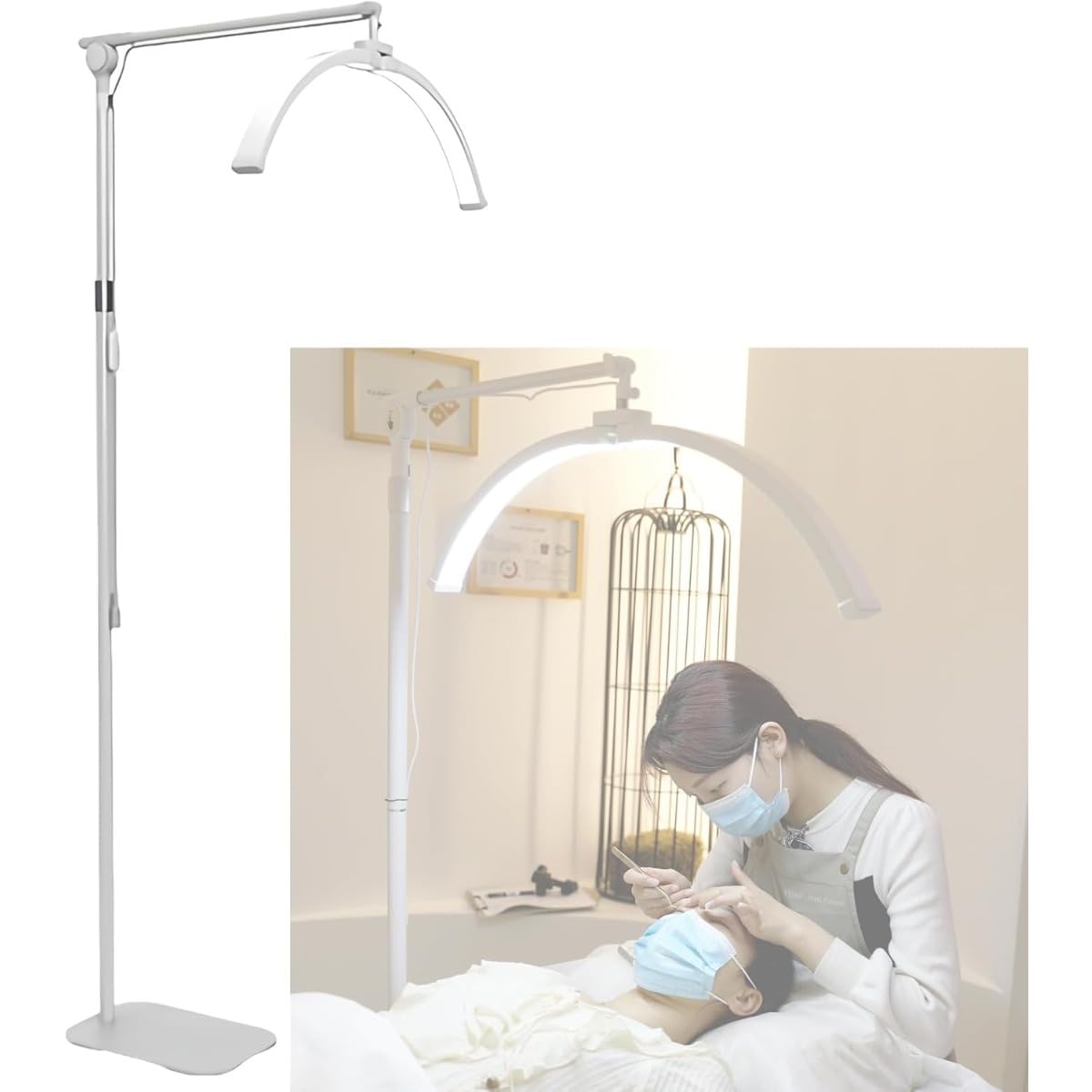 LEDライトビューティーフェイス 楽天市場】ハーフムーンビューティーライト ハーフムーンLEDライト