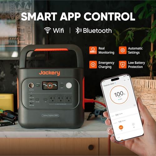 Jackery Explorer 2000 v2 Portable Power Station 2042Wh — view 8