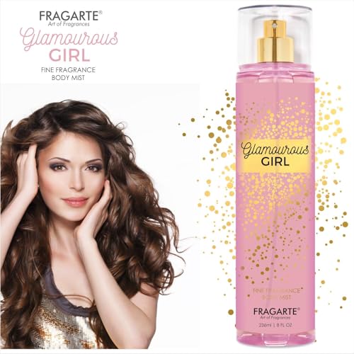 Image of Glamorous Girl Body Mist for Women & Girls - Long Lasting Sweet Floral Fragrance, Daily Wear Body Spray, 236 ml