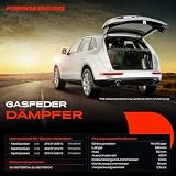 2 x sprężyna gazowa klapa bagażnika do kompatybilny z Rapid Spaceback NH1 2012-2018 5JJ827550A