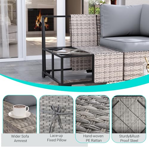 Luxury Outdoor Balcony Furniture Set