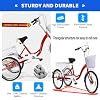 LSQXSS Adult Tricycle with 18inch Wheels,Three Wheel Bicycles for Senior with Bell Brake System &Large Cargo Basket,Low-Step Through Carbon Steel Frame Trike for Leisure, Shopping, And Beach Rides #1