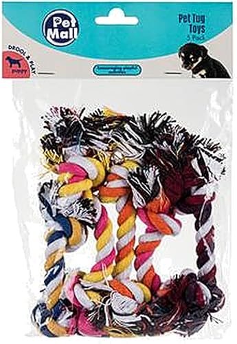Pet Toy Puppy Tug Chews Pk-5