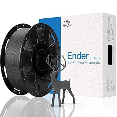 Creality PLA Filament 1.75mm, Filamento para Ender Impresora 3D, 1kg Spool(2.2lbs) Negro | Ya disponible en tu tienda friki favorita! En mundofriki.es!