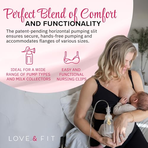 Cadence Nursing & Pumping Bra - Hands-Free Pumping Bra Compatible to All Standard Pump Flanges & Wearable Pumps2