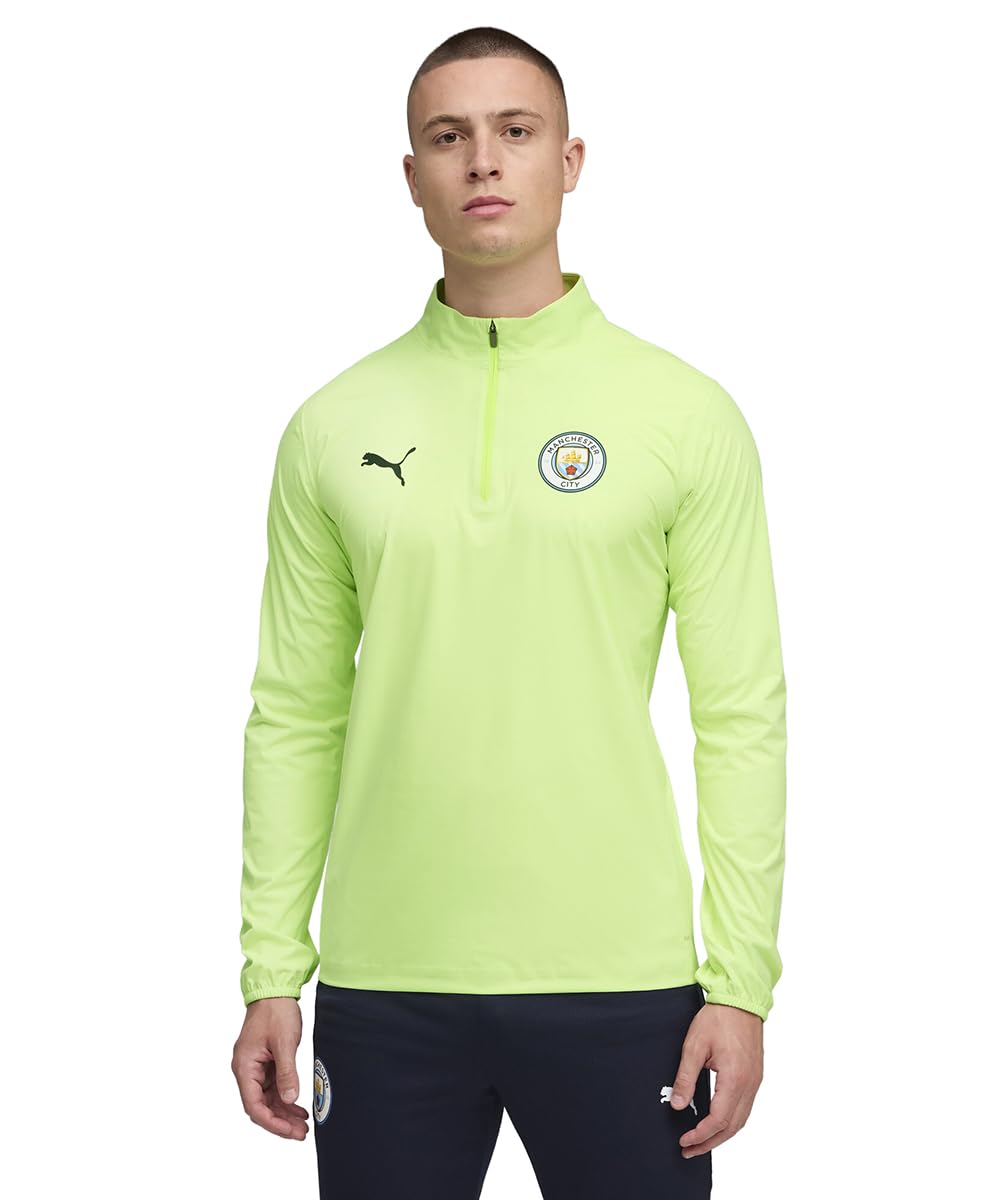 puma Men, MCFC Training Rain Top Pro, Fizzy Apple-Blue Violet, L, (78202016)-picture-27