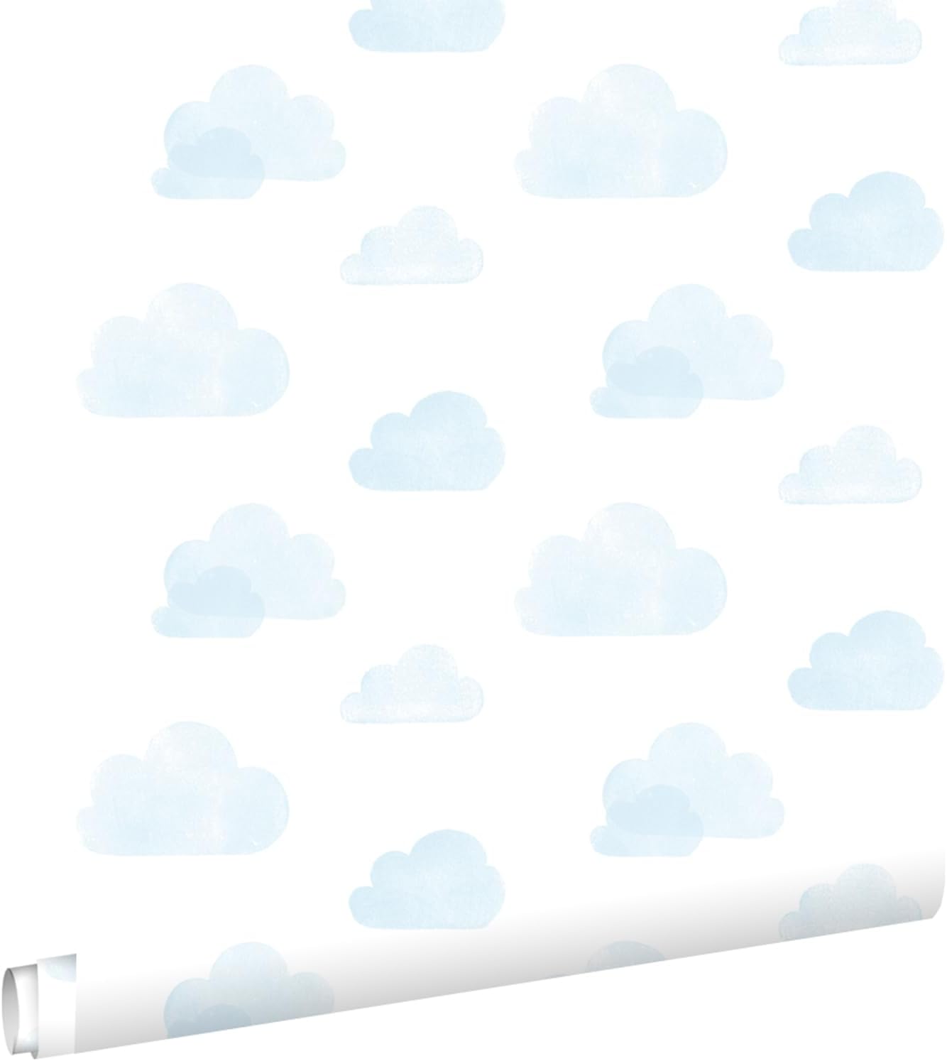 ESTAhome. NL Irie Blue Clouds Wallpaper