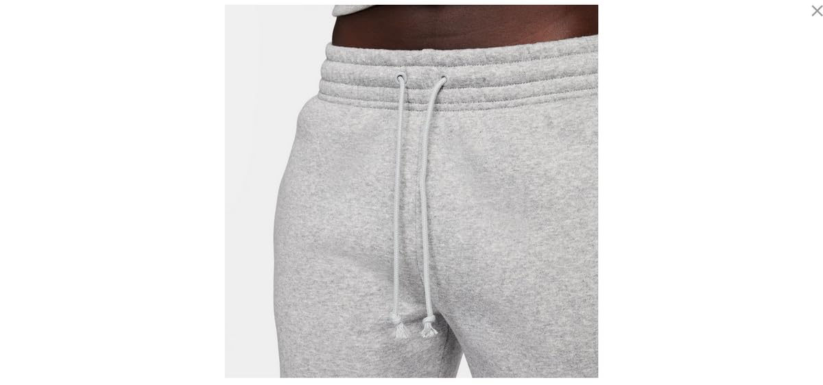 Nike W NSW Essntl Pant Reg FLC Sport Trousers, Mujer, dk Grey Heather/(White), S