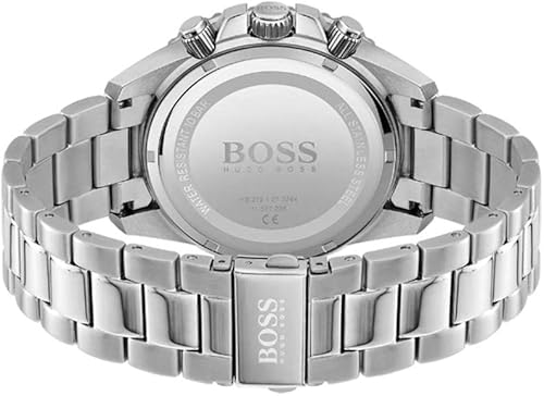 Miniatura 3 de BOSS Center Court Reloj cronógrafo de acero inoxidable para hombre, resistente al agua