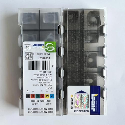 Plaquette H490ANKX120508PNTR IC810 pour éviter l'usure de l'outil en fraisage CNC