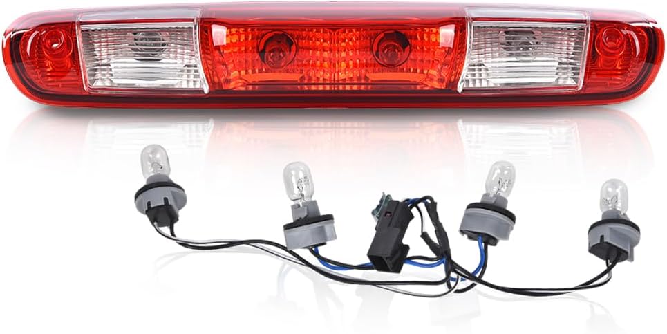 G-PLUS Third 3rd Brake Light Compatible with Chevy Silverado GMC Sierra 1500 2008-2013 /Fit Chevy Silverado GMC Sierra 2500 HD 3500 HD 2008-2014 High Mount Stop Light Cargo Light 25890530