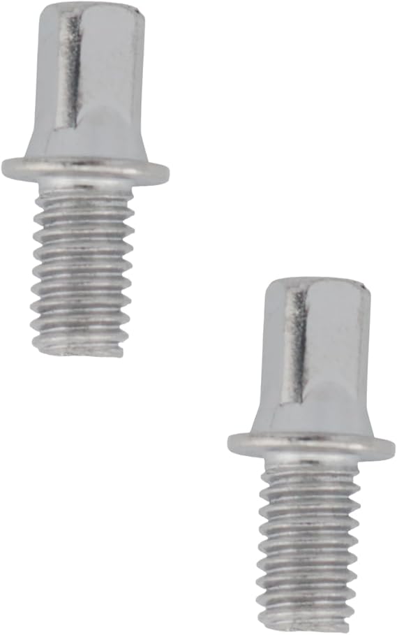 10PCS Silver Iron Drum Screws Percussion Instrument Accessories Drum Part Suitable for Pedal Shafts