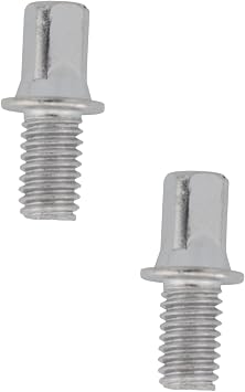 10PCS Silver Iron Drum Screws Percussion Instrument Accessories Drum Part Suitable for Pedal Shafts