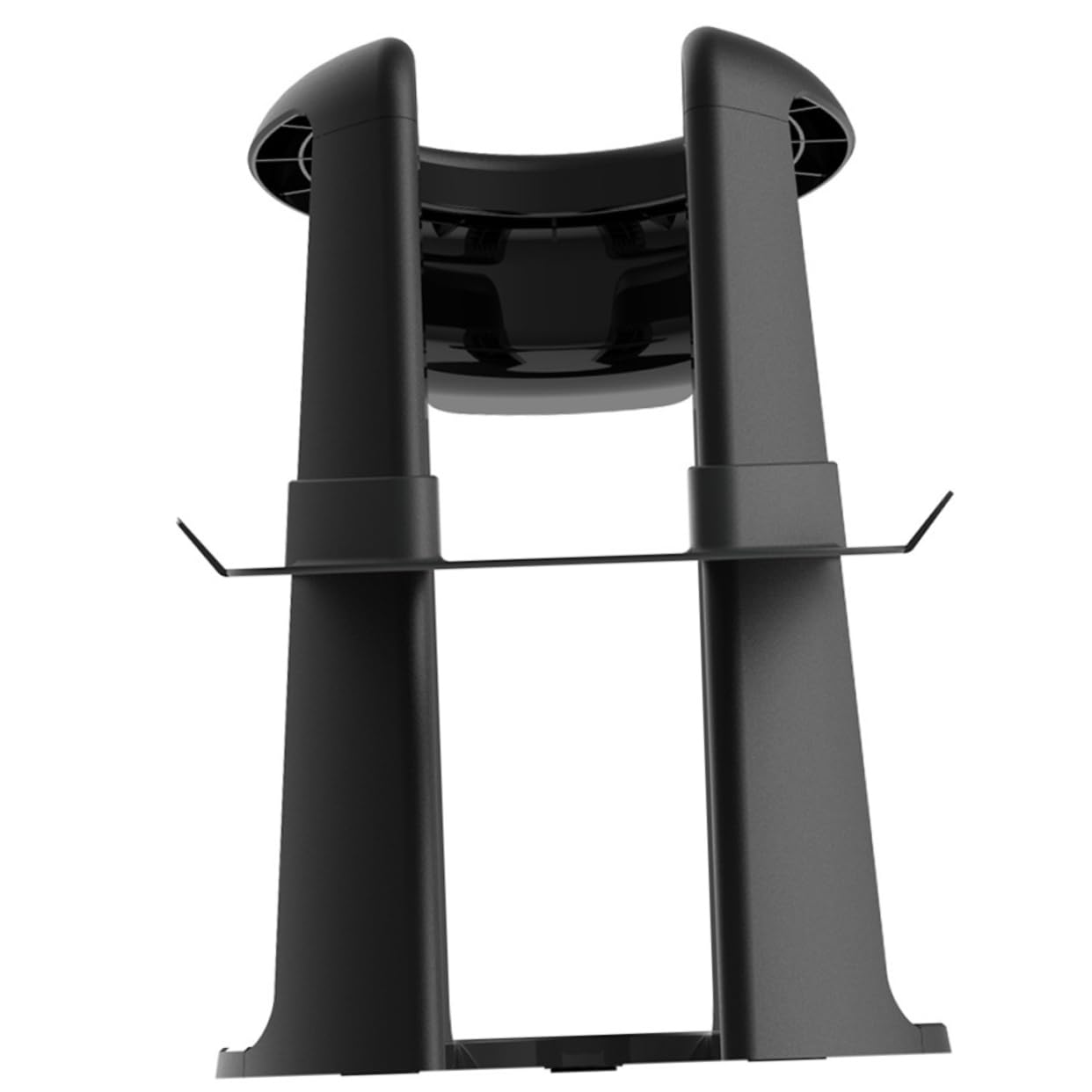 Supporto Vr per Visore Display Nero in Plastica Rimovibile | Struttura Smontabile, Pratica da Trasportare, Compatibile con Dispositivi e Accessori per Esposizione Ordinata
