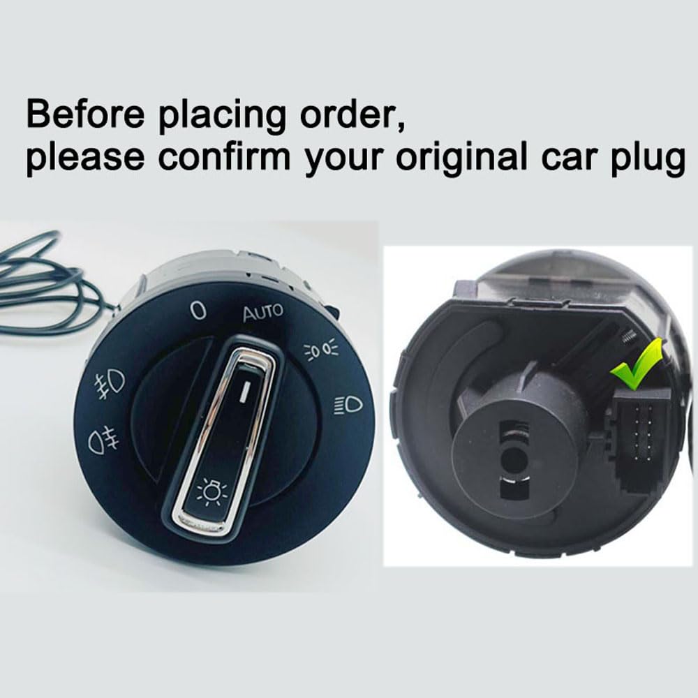 Faro automatico lampada controllo interruttore sensore luce per VW Golf 7 R GTI Mk7 2012-2021