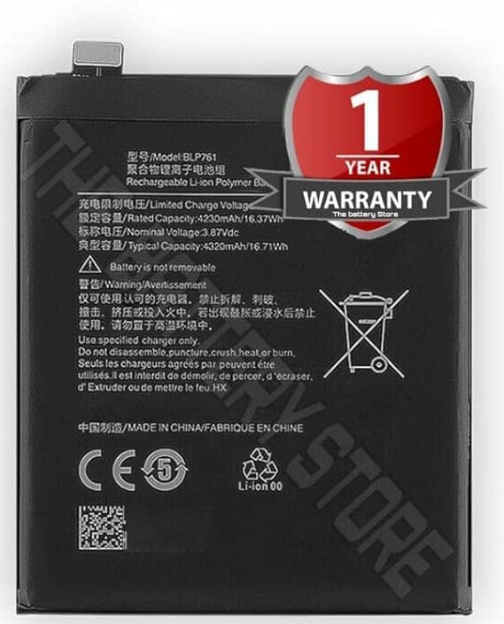 Image of THE BATTERY STORE Original BLP761 Battery for OnePlus 8-4320mAh Battery with 1 Year Warranty****(PP11)