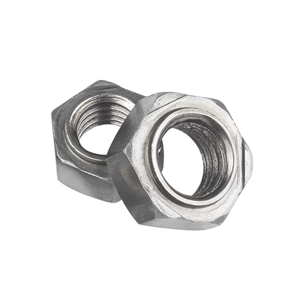 Dadi Di Bloccaggio Esagonali In Acciaio Carbonio - Filettatura Metrica M8 X 1mm, 50 Pezzi - Foto 7