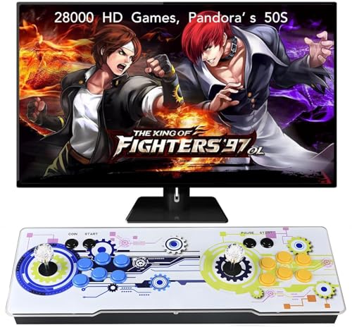 2025 Consola de Juegos Arcade 3D - 28800 Juegos Instalados, Buscar Juegos, Soporta Juegos 3D, 1280x720P, Lista de Favoritos, Controles de Juego para 2 Jugadores